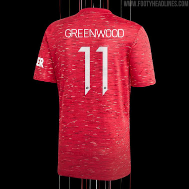 Manchester united online jersey no 11